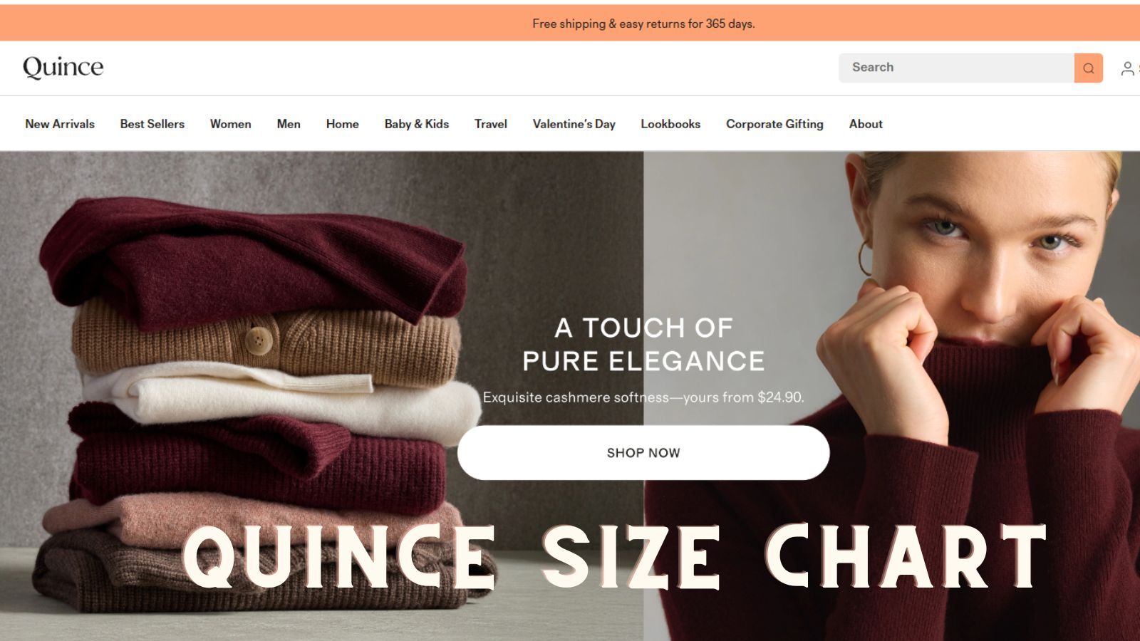 Quince Size Chart Your Complete Fit Guide for Women’s & Men's